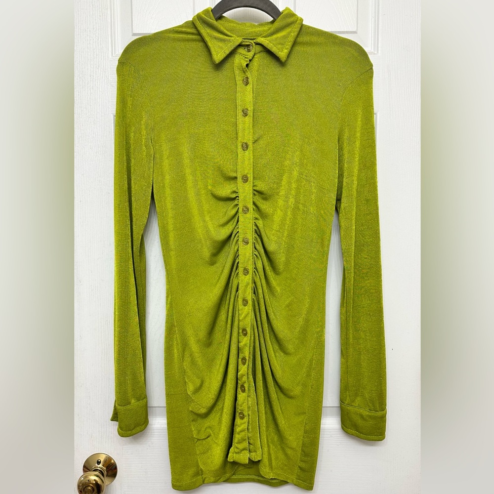 Ruched Sheath Dress - Picture 3 of 10